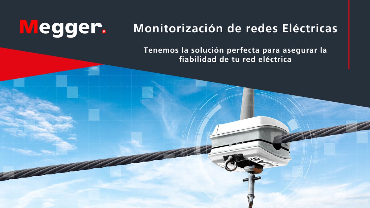 ¿Interrupciones en #redes? MS5000 detecta #averías, reduce el tiempo de inactividad y mejora la #seguridad, con una instalación rápida y sencilla.

Reducción de #SAIDI
Comunicación con redes de radio
#Ciberseguridad
#Eficienciaenergética

Más info: megger.com/es-es/producto…
