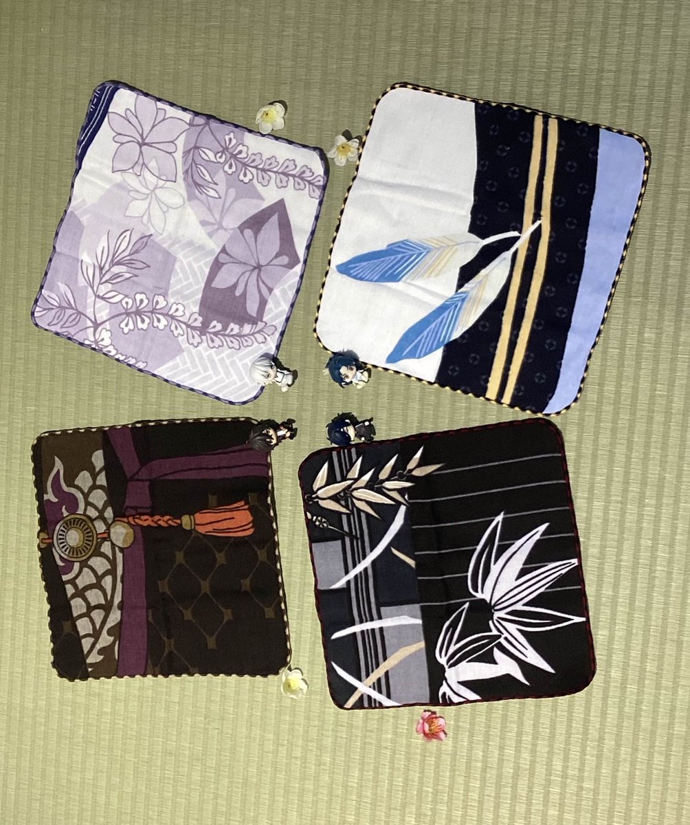 🌸新商品紹介🌸】 #刀剣乱舞 ONLINE 軽装ガーゼハンカチ 太鼓鐘貞宗