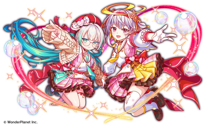 【お仕事告知】ワンダープラネット株式会社様『クラッシュフィーバー』にて「アドラー&ナイチンゲール」「獣嚇の猟雄槍 クー・フーリン」を描かせて頂きました!よろしくお願いいたします!  #クラフィ