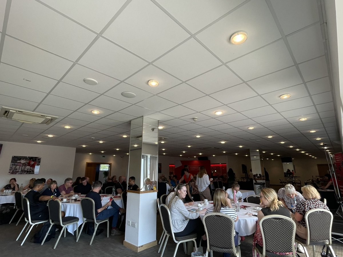 RUFC_CT's tweet image. RUCT | Meet The Trust - Health &amp;amp; Wellbeing and More Than Football 🙌🤝

This morning we are hosting our first breakfast networking event as part of the 2025 Club with our Health &amp;amp; Wellbeing and More Than Football departments. 

It’s great to see an amazing turn out, and be in a…