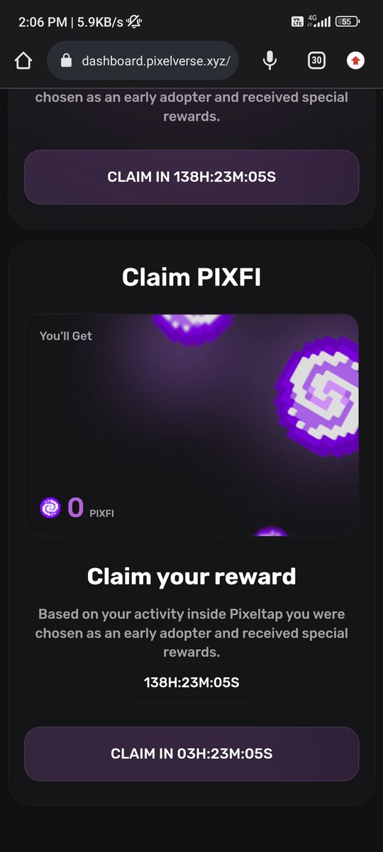 cryptozoya33's tweet photo. Hey sir, @volgin_kirill see I'm on level 23 on dashboard and I've been doing all of my taks like following your special media and everything and it showing that all you taks complete but i didn't gen PIXI TOKENS.
#Pixelverse #Pixeltap  #Bybit #PROBLEMATIC #Claimproblem #hepl https://t.co/yTAamdY5Cu