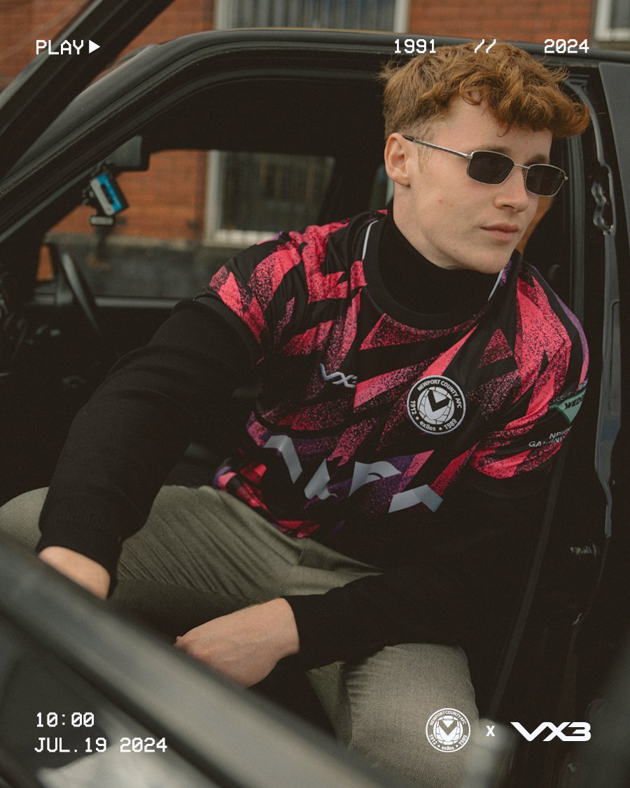 VX3apparel's tweet photo. Gettin' jiggy with it.

Introducing the @newportcounty 24/25 Away Kit.
- - -
Shop now: https://t.co/6YHz1v7toP
- - -
#OneClubOneCounty | #VeniVidiVici | #EquippedToConquer https://t.co/mSAmUzgjt2