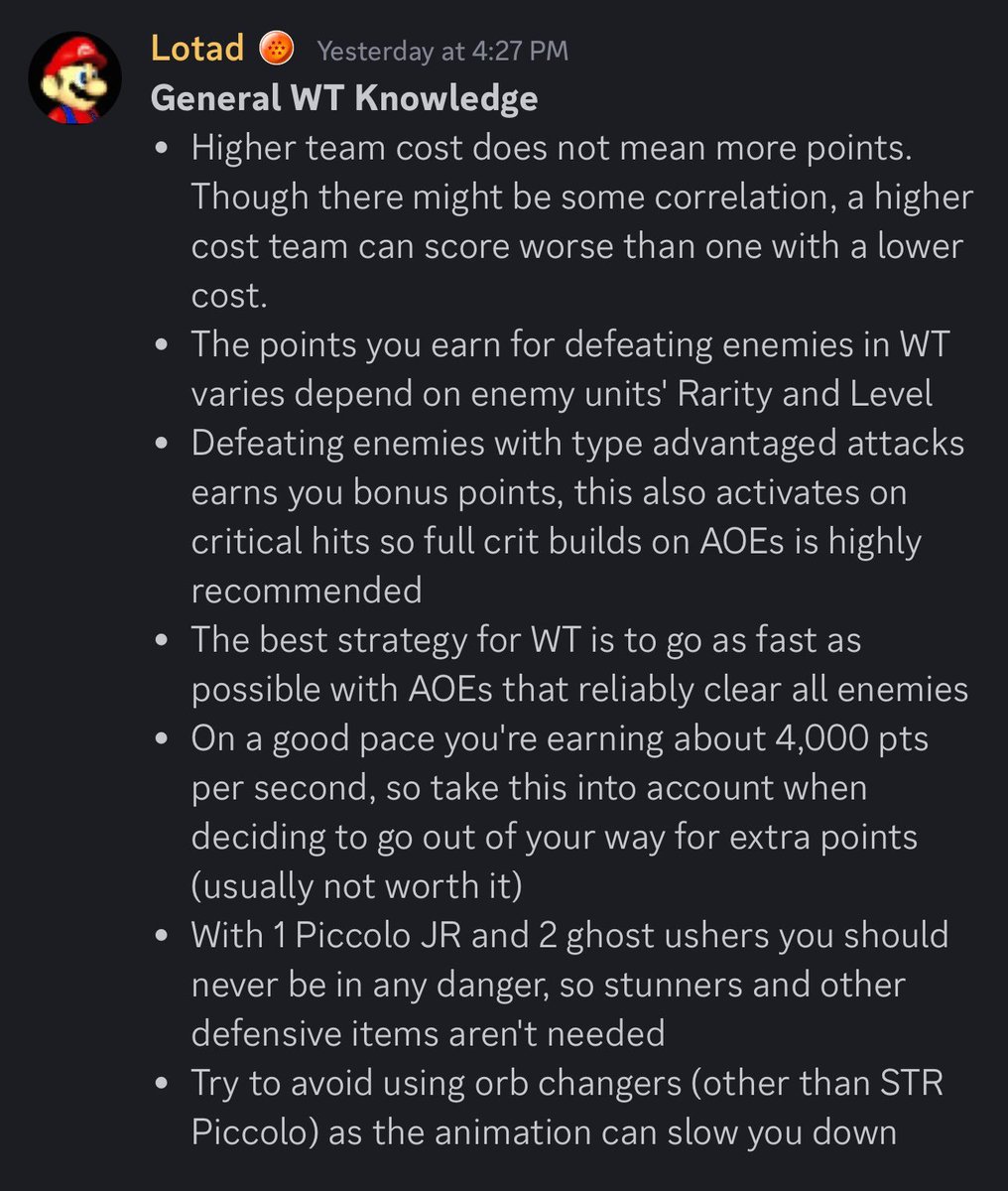 Lotad_'s tweet photo. Hope all Global Dokkan players a joyous World Tournament!
I lucked out with the timing of things so I'll be going for 1st place again, here's the strategy I'm using 😊 https://t.co/gWz3PKn6ro