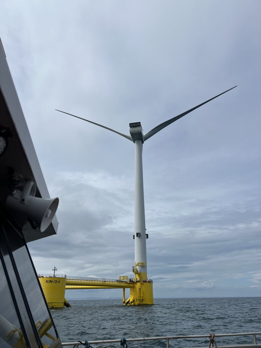 EODEXGROUP's tweet photo. This week, a couple of our team members were invited out to Flotation Energy's Kincardine Offshore Wind Farm. 🌊

As experts in clearing seabeds for offshore wind farms, we were thrilled to experience firsthand this engineering achievement.

#OffshoreWind https://t.co/MIpUpurTL2