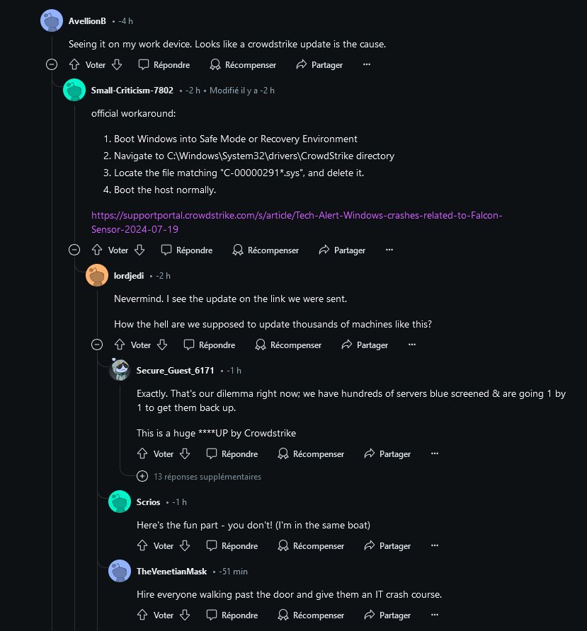 Wowowow… y’a des responsables IT du monde entier qui vont devoir annuler leurs projets du week-end on dirait…