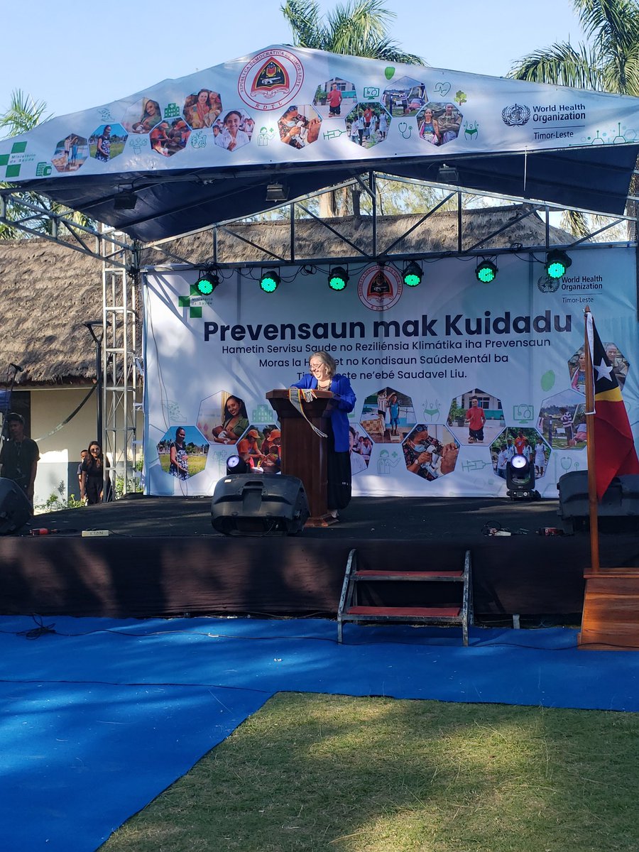 drshyam2001's tweet photo. Happening now, #HPV vaccine launch in Dili. Applaud government of Timor-Leste commitment &amp; dedication to cervical cancer elimination @UNICEFTL supports @MdSTimorLeste to introduce and scale up #HPV vaccination to 11-14 years girls with generous support from @gavi @dfat https://t.co/8kJ7h6F7Qg