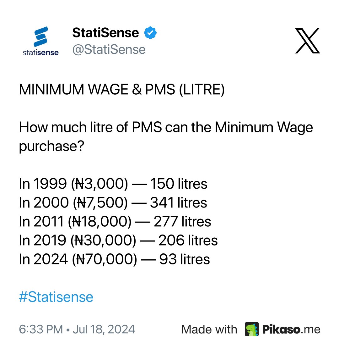 tonyajah's tweet photo. In case you missed this.

#EndBadGovernanceInNigeria #EndBadGovernmentInNigeria 
#Blord #TinubuMUSTGo #Trump #OccupyEverywhere David Hundeyin HE Peter Obi Doyin Okupe Atiku 70,000 naira Dangote Refinery https://t.co/hQTM2d8M26
