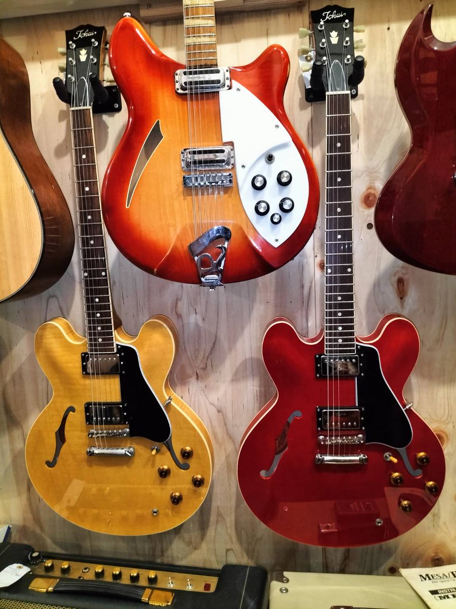 Tokai ES-224、新たな相棒(右)が登場して再び兄弟に！ とても綺麗な