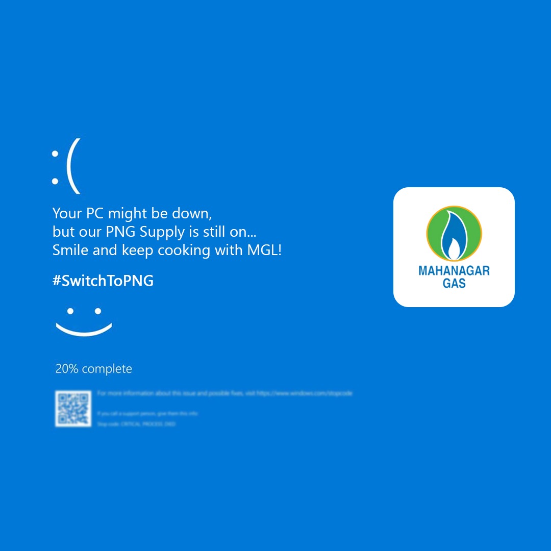 mahanagargas's tweet photo. #Microsoft #Outage #BlueScreen #Crowdstrike https://t.co/hon7K4SHBp