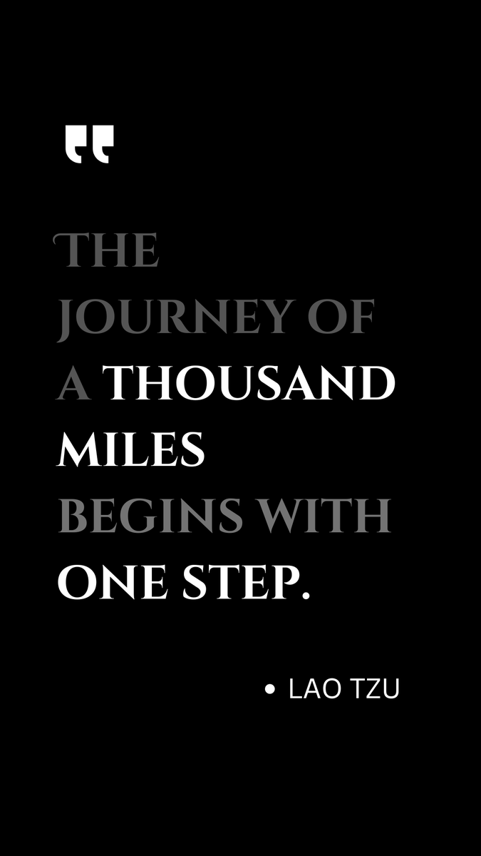 Gayatri_PN's tweet photo. Feeling overwhelmed by your to-do list? Remember Lao Tzu: 'The journey of a thousand miles begins with one step. Focus on that first, actionable step &amp; watch your progress snowball. 

#Inspiration #Motivation #Productivity #LaoTzu https://t.co/6MTIBvQ3Jm