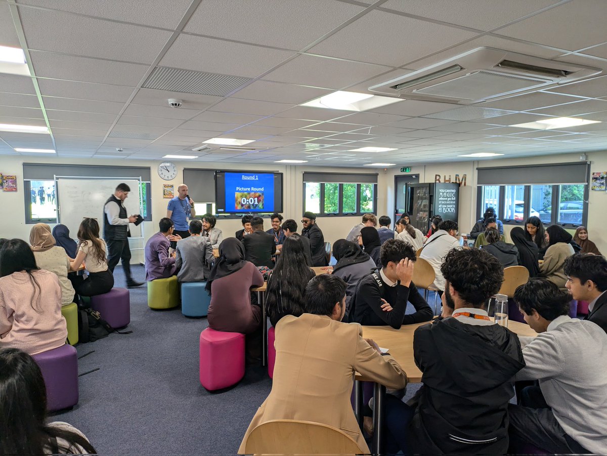 holyhead6thform's tweet photo. Year 12 Summer Awards and  The Big Quiz of the Year are underway. Well done to all students on your hard work and dedication this year https://t.co/7XxEWNhHdW
