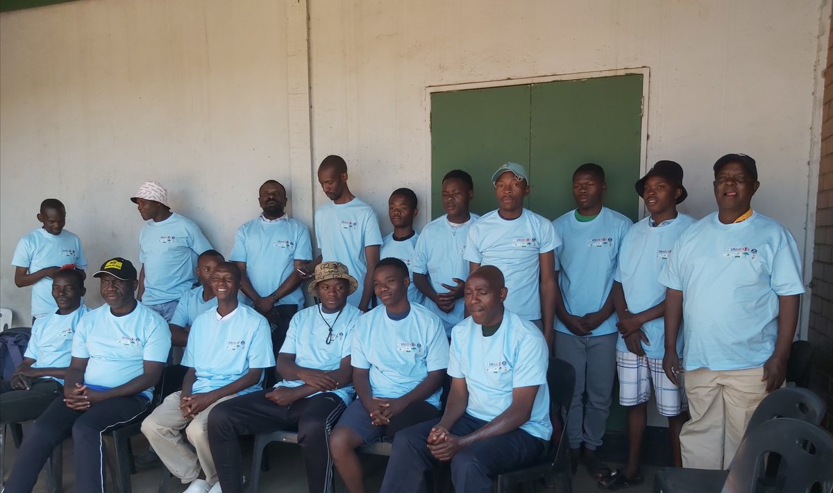 PadareMen's tweet photo. Padare/Enkudleni facilitated a dialogue on GBV at Matapi Creche in Mbare, which is part of the UPLIFT II PROJECT in consortium with GOAL, YETT, MUSASA and CHILDLINE. Funded By @USAID. #GBVMustFall #UPLIFTII https://t.co/leNoFVFuTV