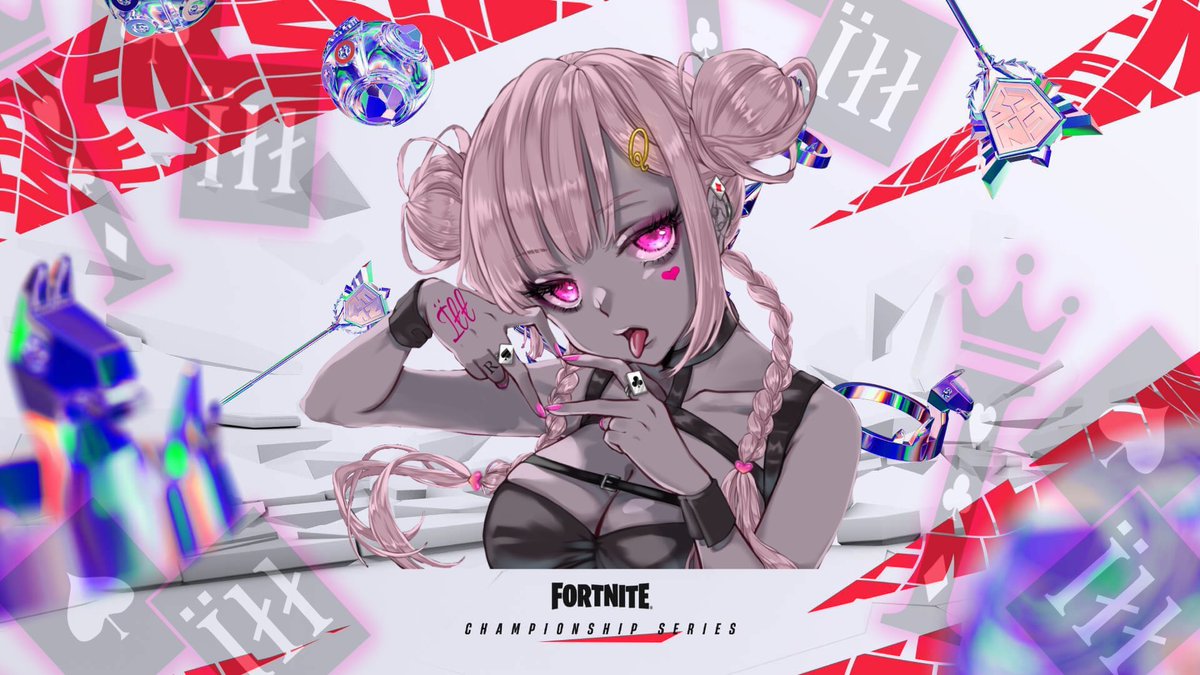 iLL4O4's tweet image. ♠️♥️ #FNCS MAJOR3 ♣️♦️
￣￣￣￣￣￣￣￣￣￣￣￣￣￣￣
2024 major3 upper lower #c5s3
7/19(Fri) 20(Sat) 21(Sun) 18:00 start

いつもご声援ありがとうございます!!!
皆様に支えられて感謝します⸜❤︎⸝

🃏CRPS @CRPSFN 
🃏SAYRA @Sayara0x 
🃏NOA @_Noafn 
🃏JAAX @Jaax_008 
🃏AME @amefn1x