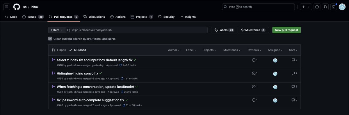 _Yash_Khatri's tweet photo. Made few contributions to @UnInbox 
Thanks to @McPizza0 @blankparticle for the help
Thanks to @kirat_tw for the knowledge https://t.co/zHT0kv9dEO