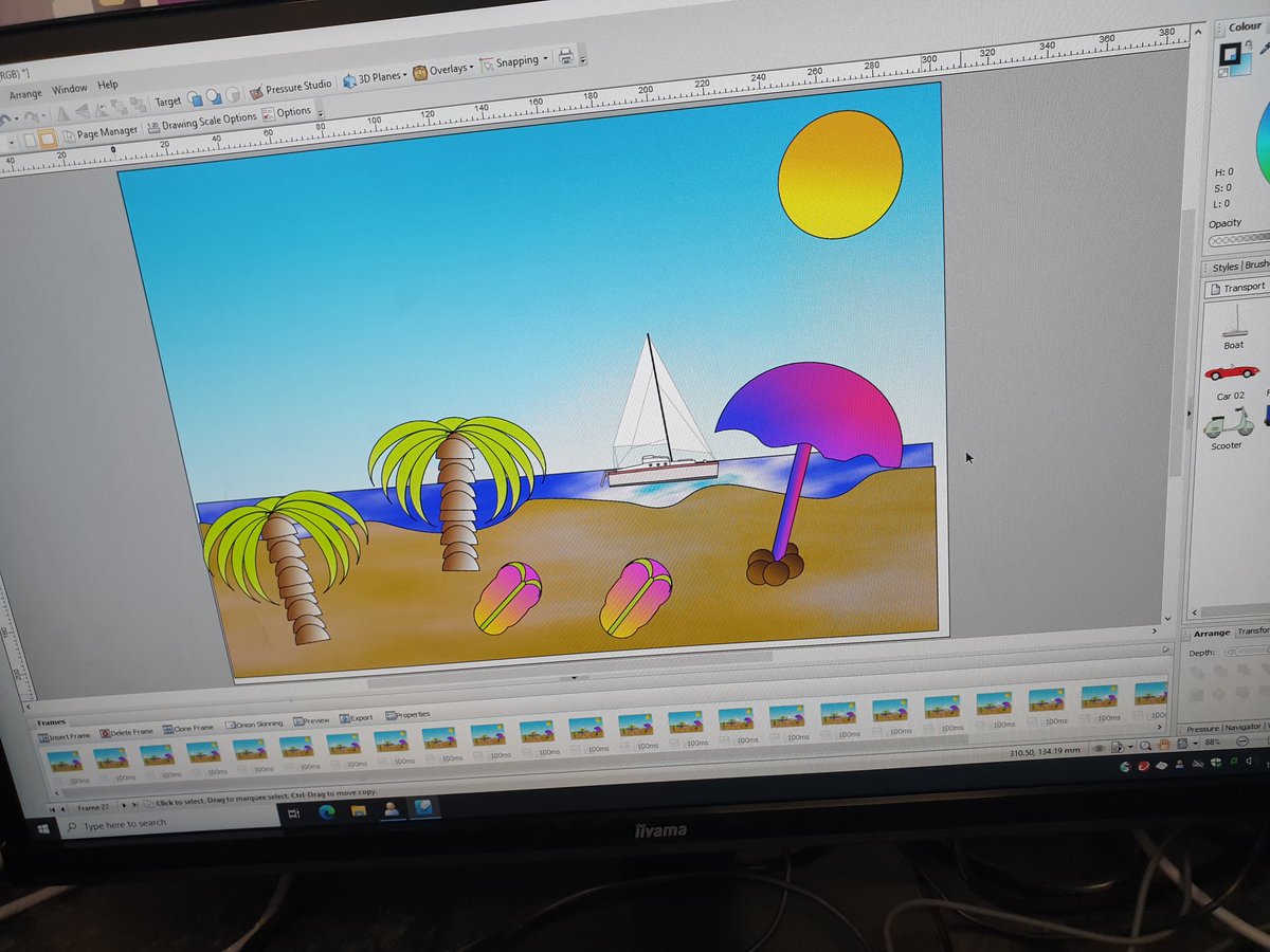 KESVi_ICT's tweet photo. Some excellent #serifdrawplus drawings and animations from y7 @keslichfield! 
Have a fab summer! ☀️⭐🏖⛵🍦 https://t.co/6C1E7e1brk