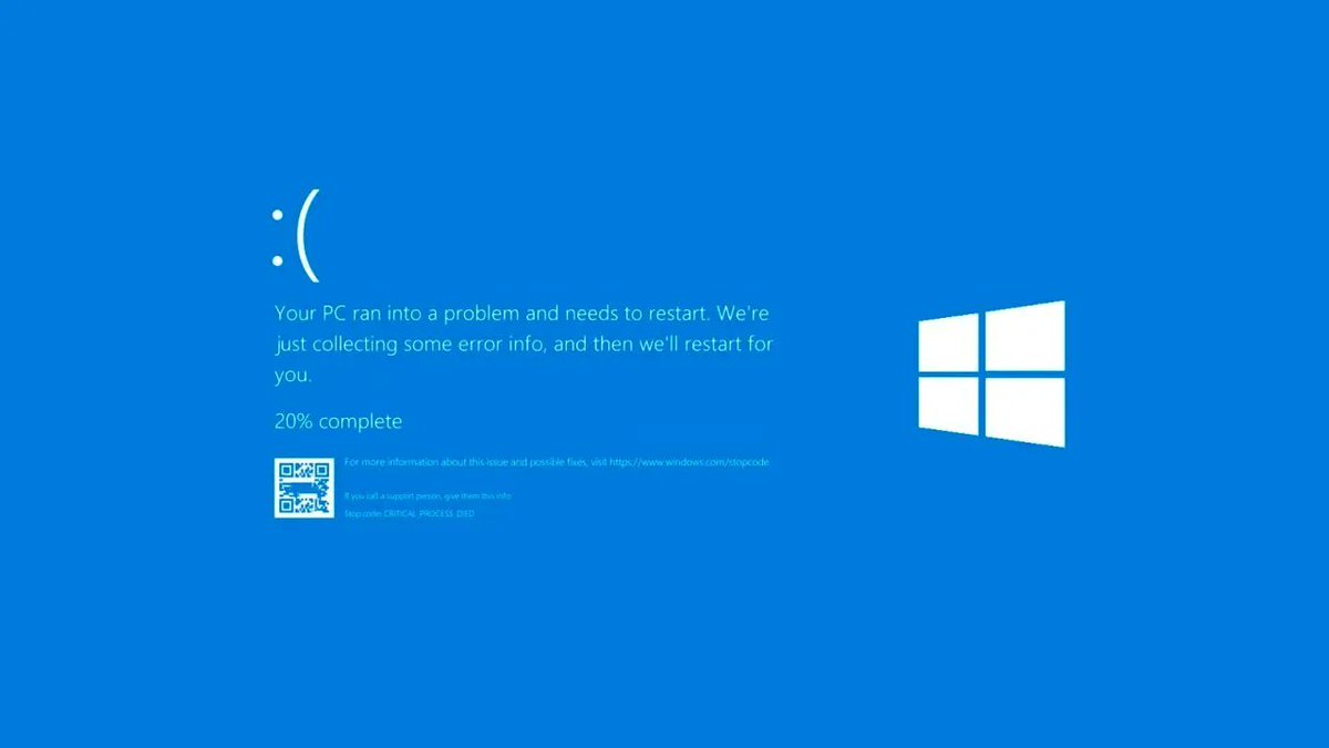 تحديث…

ما حدث كان بسبب خلل برمجي عالمي مرتبط بـ Windows وتم استبعاد فرضية الهجوم السيبراني وبدأت بعض المطارات والبنوك والمستشفيات المتأثرة تعود للعمل بشكل طبيعي تدريجياً.

هذه الشاشة الزرقاء كانت تظهر لمعظم الأجهزة المتأثرة.