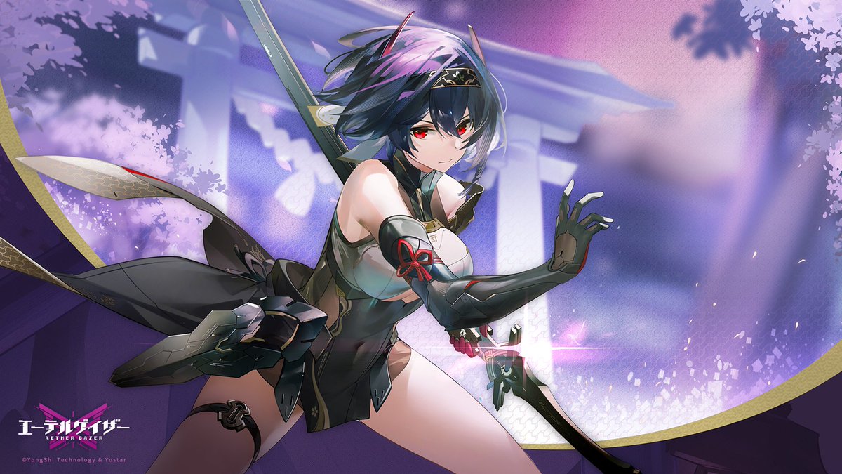GPR-35「千年桜」【ゲートルーラー】イラスト:七原しえ　おまけ付き　冬将軍 ゲートルーラー 千年桜 公開。 約半年前からイラストのみ公開され