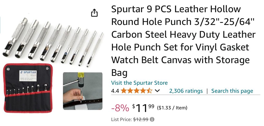 SubCorvus's tweet photo. @DooferAD I got a “leather” cock strap and used a punch set to make holes in it for the electric contacts to pass through.  The contacts unscrew, so you make a smaller hole for the interior post, put it through the hole, then screw the larger “cap” back on to hold it in place. https://t.co/8KMX6zTvAo