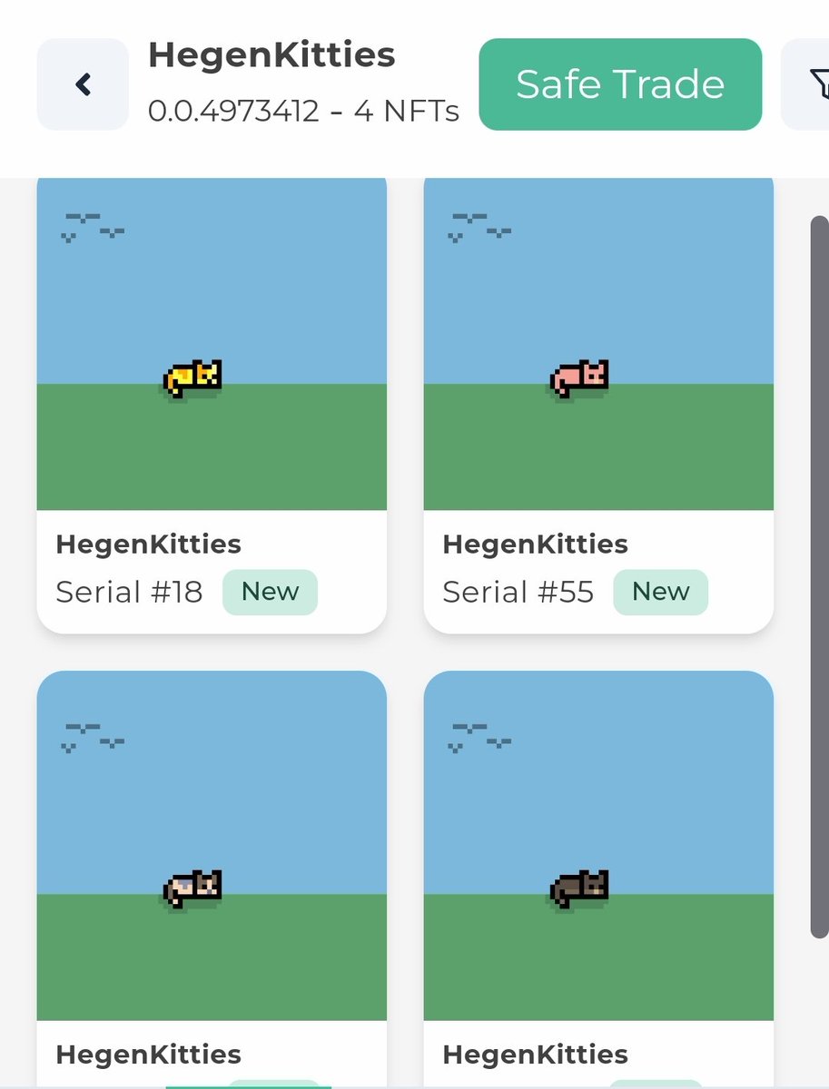 candy_hbar's tweet image. GM $HBAR 😻

Check out these cute low inscription #hashinals that just landed in the gift wallet for Christmas Stockings 2024, even a gold one! ✨️

Shoutout to @HegenKitties for donating these and supporting the mission 🙏