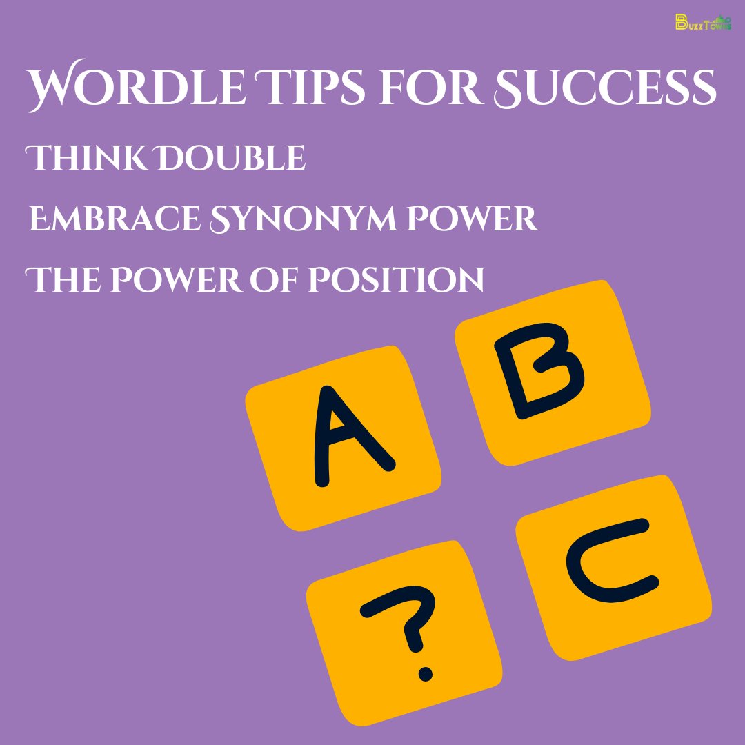 buzztowns's tweet image. Conquer Wordle like a pro! Here&apos;s the key to unlocking those green squares: pick a strong starting word with lots of vowels, then strategize based on the clues you get. #Wordle #WordleTips #DailyPuzzle 📷📷📷
buzztowns.com/try-hard-wordl…