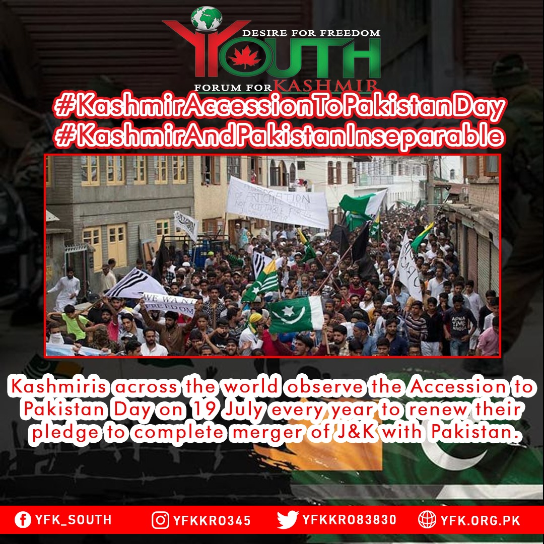 YfkKro83830's tweet photo. Pakistan has always been at the forefront of raising the Kashmir dispute internationally
#KashmirAccessionToPakistanDay
#KashmirAndPakistanInseparable https://t.co/9uFlvUnyKn