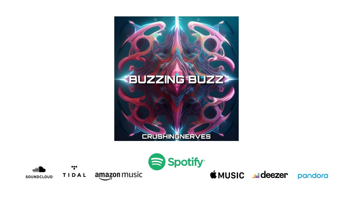 crushingnervess's tweet photo. 𝘽𝙐𝙕𝙕𝙄𝙉𝙂 𝘽𝙐𝙕𝙕 Out Now!
Available On All Platforms 🔥
-------
#electronic #spotify #applemusic #qobuz #bandcamp #tidal #youtubemusic #deezer #soundcloud #amazonmusic #amazon #youtube #pandora #wakeup #youztitan #drumandbass #crushingnerves #mashregh #buzz #buzzing https://t.co/KCTrlJ9rcG
