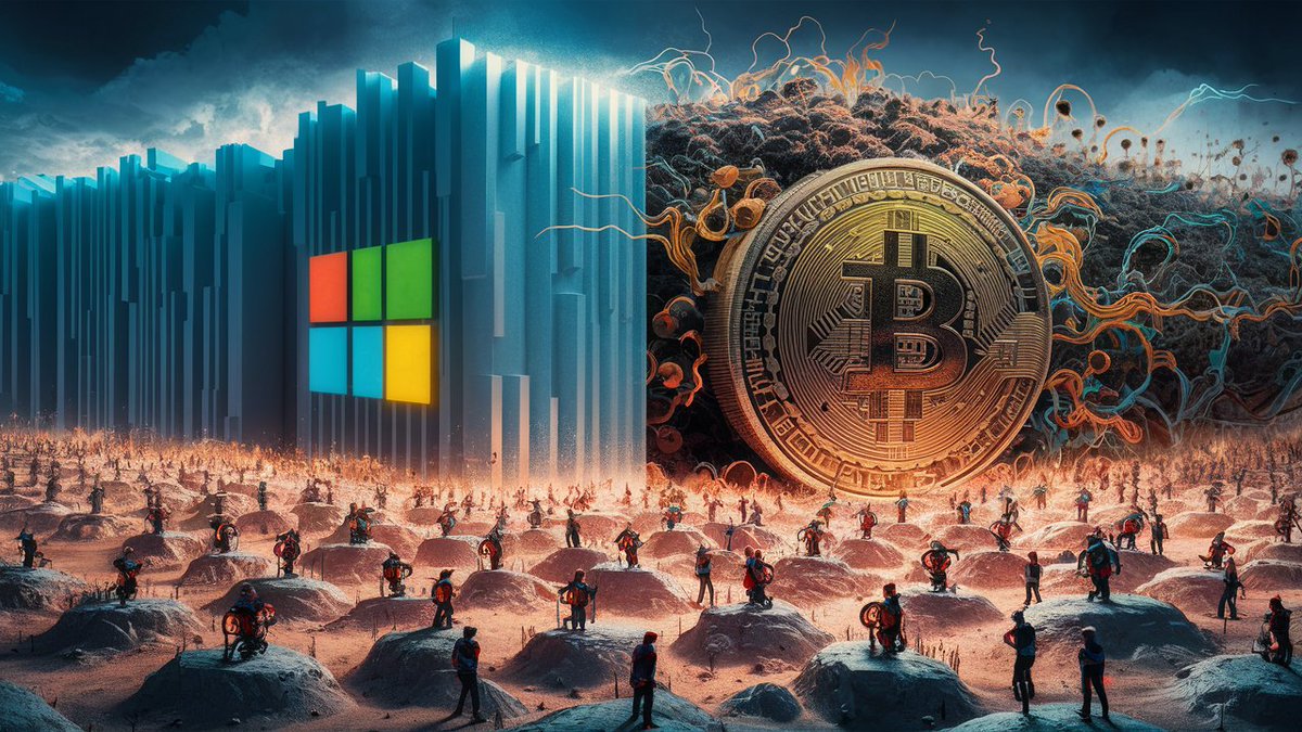 Heute kommt es wegen einer Cybersicherheitsstörung bei #CrowdStrike zu Ausfällen bei Banken, globalen Zahlungssystemen und der Londoner Börse.

#Bitcoin läuft weiter, geschützt durch eine globale Armee von Minern. Dezentralisierung in Aktion💪 #cybersecurity #decentralization