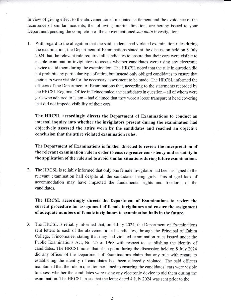 Human Rights Commission of Sri Lanka tweet media