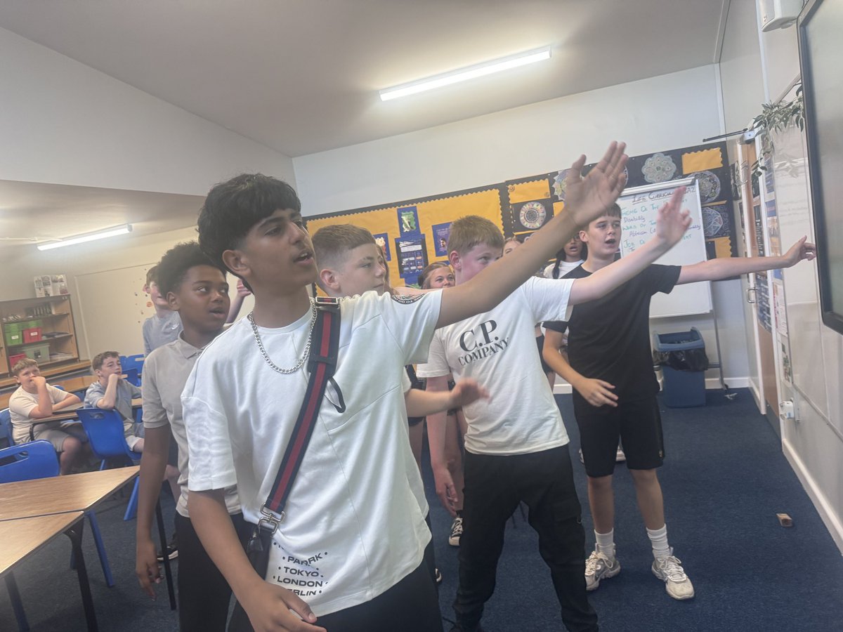 Year 8s dancing their way to the end of the academic year! Keep rocking! Mrs Karthikeyan is super proud of you all!