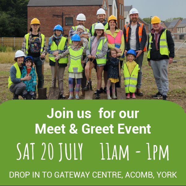 Join us tomorrow at Gateway Church, Acomb between 11am - 1pm to find out how you could become a member of our community and be neighbours with this friendly bunch! 

2 &amp; 3-bed homes available. Find out more buff.ly/4cmwk9r