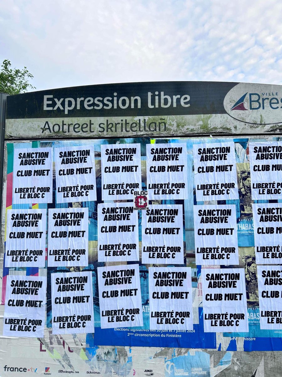 1jour1stick's tweet photo. Suite à une fermeture de tribune pour deux matchs prise par la commission de discipline sanctionnant le « bloc C », partie de tribune des celtic ultras #CU01 pour les deux premiers matchs de la saison 24/25 :
. https://t.co/VXFODRVxHv