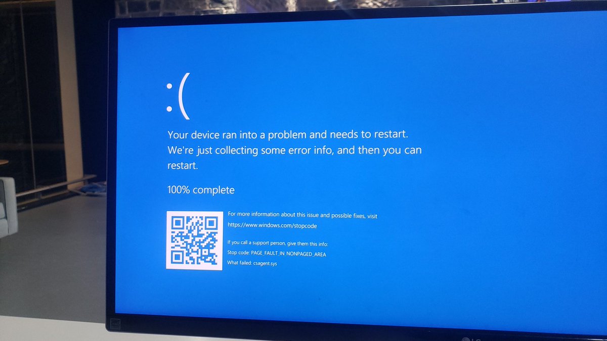 Experiencing a BSOD due to CrowdStrike update? Here's a quick fix:

1. Boot into Safe Mode (press F8 repeatedly on restart).
2. Open Command Prompt.
3. Navigate to `C:\Windows\System32\drivers\CrowdStrike`.
4. Delete the file matching `C-00000291*.sys`.
5. Restart normally.