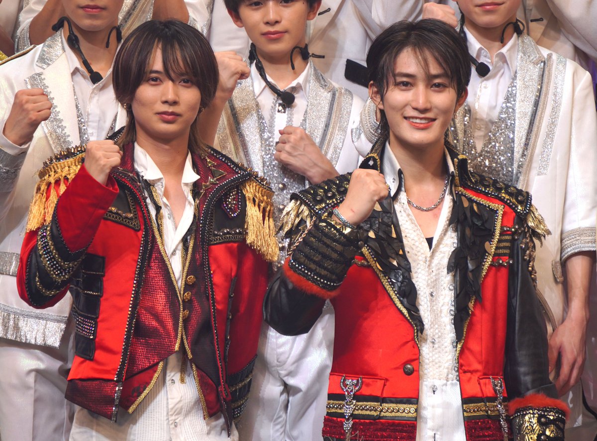 oricon's tweet photo. HiHi Jets 井上瑞稀＆橋本涼、美 少年 那須雄登＆浮所飛貴『サマステ』見どころアピール✨

▼今回ならではの熱量＆“バディ感”に注目❗
「双眼鏡なしで表情が見える近距離で楽しんで」
https://t.co/eFyIBuQHFe

📸ほか全8枚
https://t.co/8Eo05uh44Q

#サマステライブ2024 https://t.co/f59lStNDMK