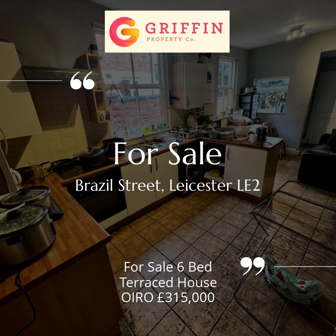 FOR SALE Brazil Street, Leicester LE2

OIRO £315,000

Arrange your viewing today! 
griffinproperty.co/find-a-property

#property #properties #onlineestateagent #estateagentsuk #estateagents #estateagency #sellmyhousefast #sellmyhouse...
