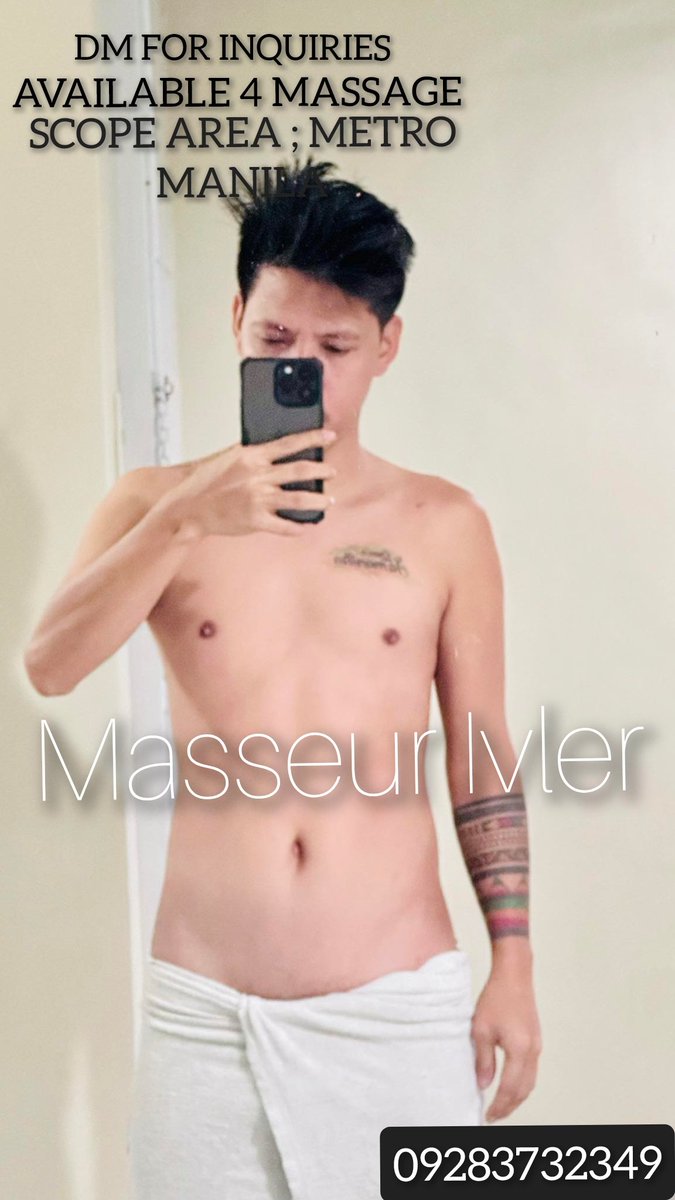 Masseur_erick's tweet photo. MASSAGE NA TARA PM https://t.co/V2mv9YzMfa