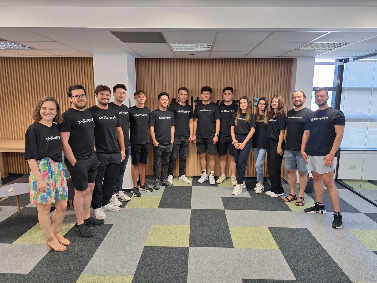 MultiversX's tweet photo. Social interns are changing crypto today, but engineering interns are changing the world of tomorrow.

xRise’s first summer program for students is underway with all-day sessions on all layers of blockchain systems. https://t.co/Y82vNmcKAN