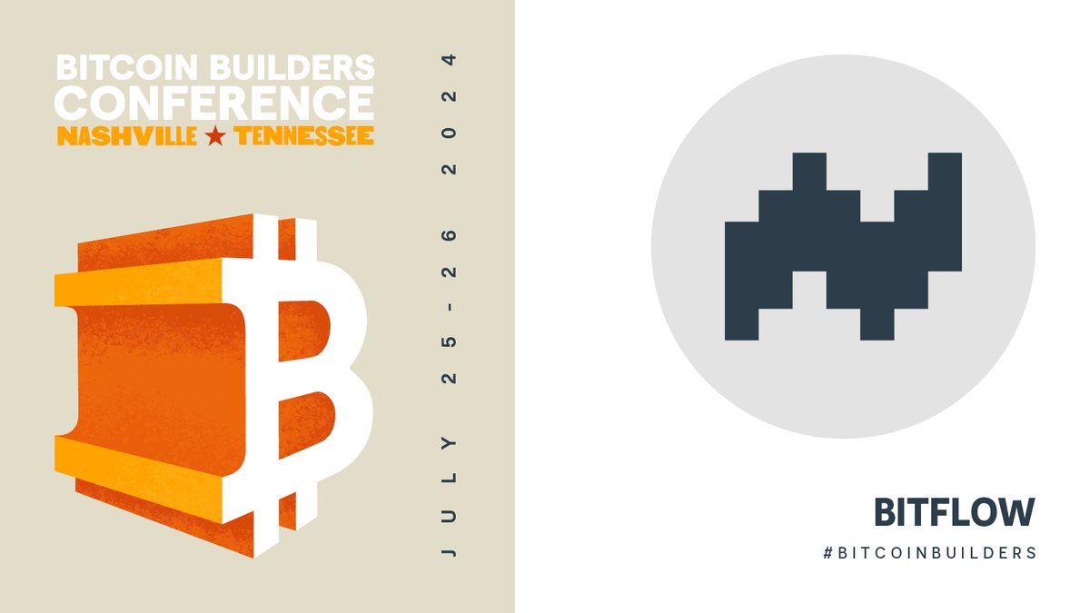 We are thrilled to announce <a href="/Bitflow_Finance/">Bitflow</a> as a Bitcoin Builders event sponsor.  

They are working on a Bitcoin DEX and Runes AMM, all while enabling users to earn real yield.

Register for the event from July 25-26 to connect with Bitcoin DeFi teams: 
bitcoinbuilders.io