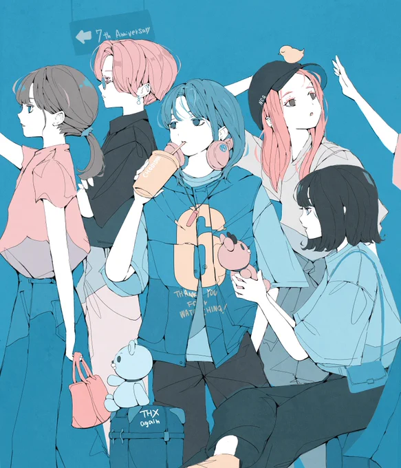ノーコピーライトガールまるまる6周年 ありがとうございます
