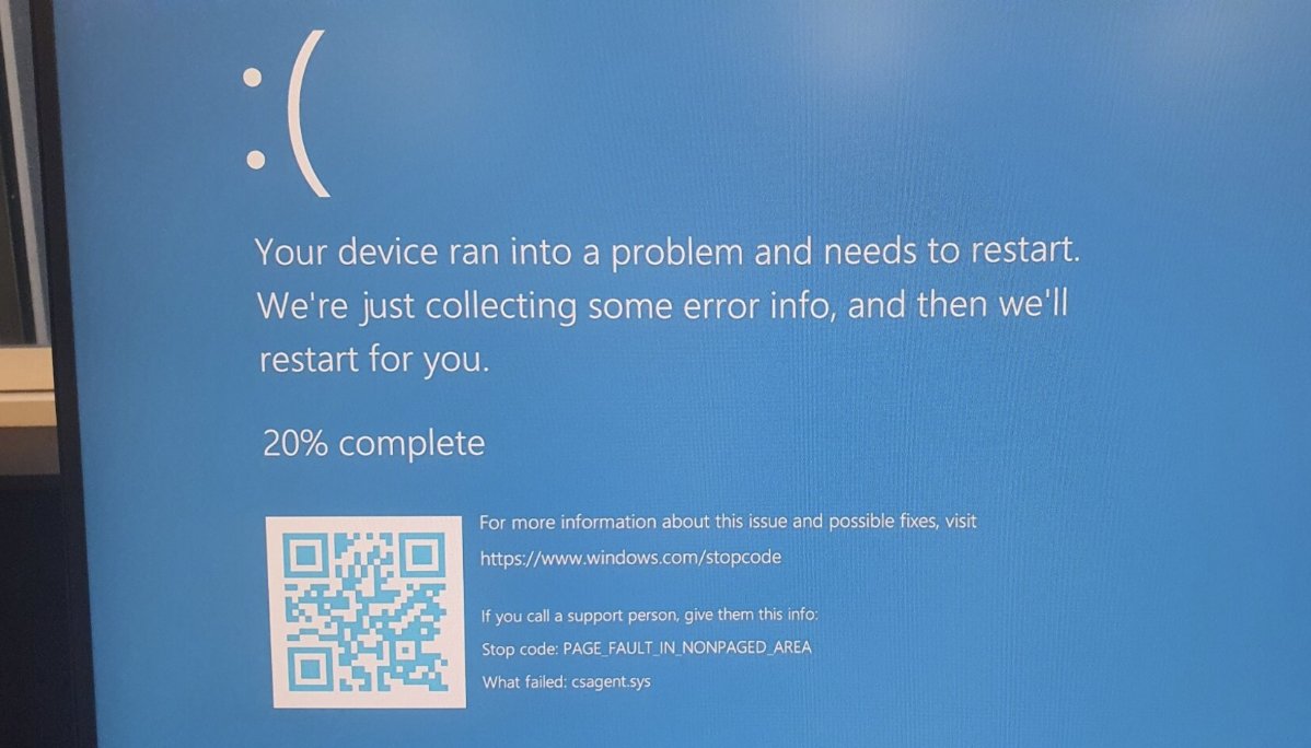Computest Security (@computest) on Twitter photo Het is schrikken, maar de problemen met #Windows door een fout in #Crowdstrike software zijn redelijk eenvoudig op te lossen.
Hebben jullie toch hulp nodig?
Laat het ons weten via โ๏ธ info@computest.nl of ๐ +31 (0)88 733 13 37, dan helpen we jullie! Het is schrikken, maar de problemen met #Windows door een fout in #Crowdstrike software zijn redelijk eenvoudig op te lossen.
Hebben jullie toch hulp nodig?
Laat het ons weten via โ๏ธ info@computest.nl of ๐ +31 (0)88 733 13 37, dan helpen we jullie!