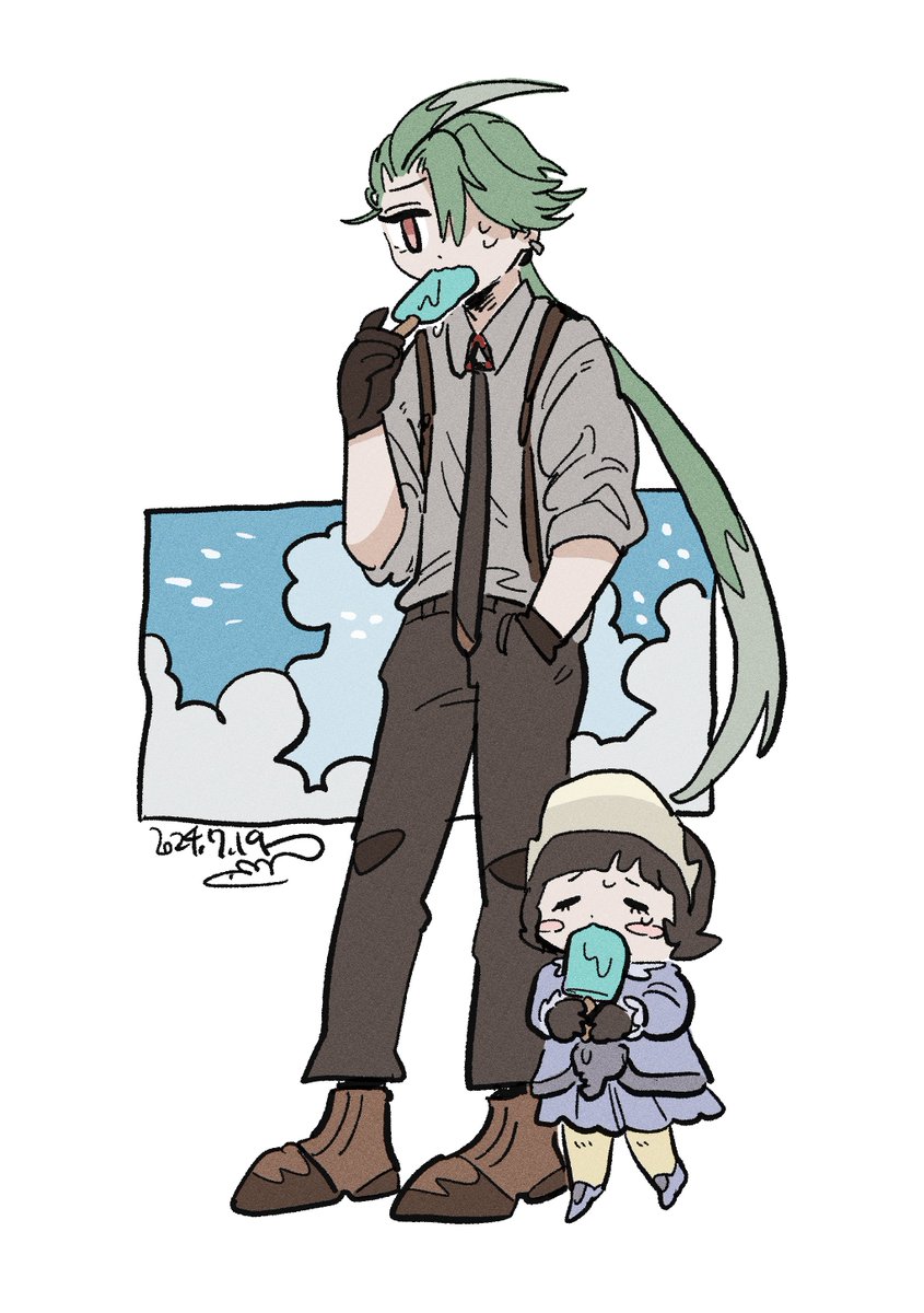 獣化と練習 