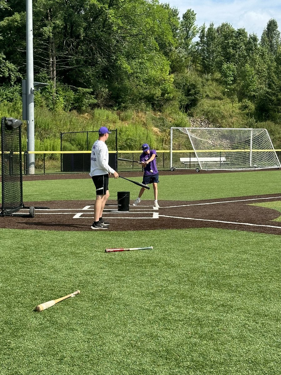 Week 2 of “Play Like A Crusader” Baseball Camp !