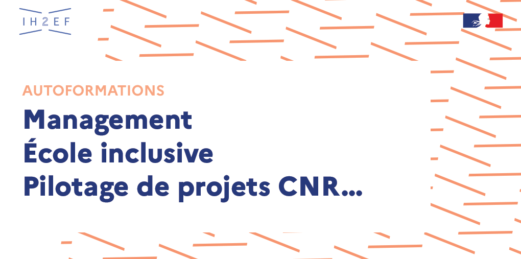 Ih2ef's tweet photo. 📈Boostez vos compétences avec les #autoformations de l'@Ih2ef, à suivre à votre rythme, durant l'été ou à tout moment de l'année !
🔗https://t.co/LV3WKikbIN
Un mode de #formation flexible sur des sujets qui touchent les cadres scolaires tels que le #management, l'école inclusive ou le #pilotage de projets #CNR