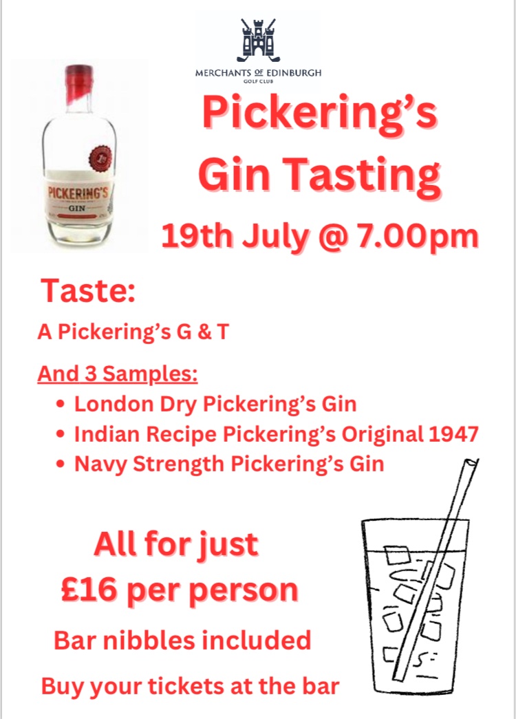 MerchantsGolf's tweet photo. Not made any plans for tonight? We are still taking last minute bookings.  If you can’t make it to the club earlier than tonight to book up then please call us to book instead on 0131 4471219.  We look forward to seeing you for a great evening! #edinburgh #pickeringsgin https://t.co/Nt4ioiL1yd