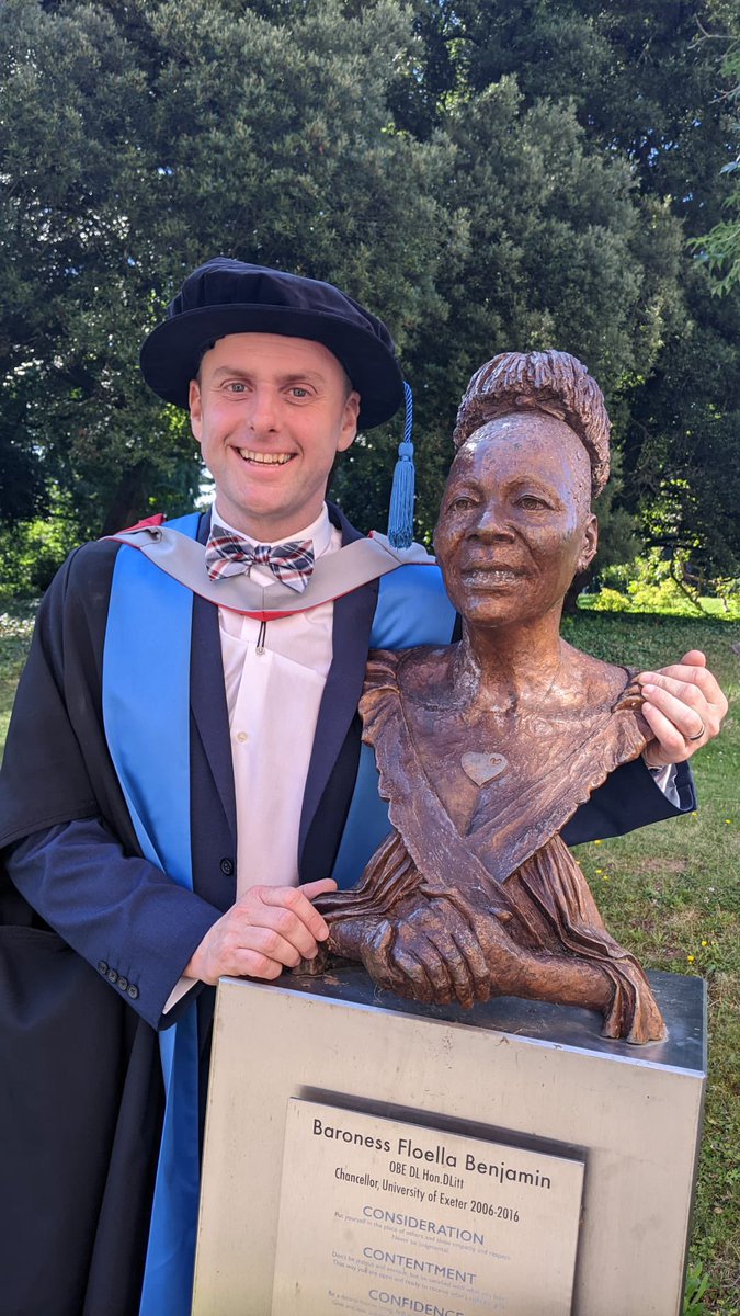 Dr Darren Hudson DClinRes πππ (@dazman78) on Twitter photo Yesterday was an amazing day to mark the end of my doctoral journey and Iβm excited to see what the future holdsβ¦ #DClinRes #AHPResearch
Shout out to <a href="/Raluca_Topciu/">Raluca Topciu</a> <a href="/HealesChristine/">Christine Heales</a> <a href="/samueljamesvine/">Sam Vine</a> @AmyTaylM and <a href="/StrudwickDr/">Professor Ruth Strudwick</a>
<a href="/ExeterDoctoral/">University of Exeter Doctoral College</a> <a href="/ExeterDClin/">ExeDClin</a> #exeterforever Yesterday was an amazing day to mark the end of my doctoral journey and Iβm excited to see what the future holdsβ¦ #DClinRes #AHPResearch
Shout out to <a href="/Raluca_Topciu/">Raluca Topciu</a> <a href="/HealesChristine/">Christine Heales</a> <a href="/samueljamesvine/">Sam Vine</a> @AmyTaylM and <a href="/StrudwickDr/">Professor Ruth Strudwick</a>
<a href="/ExeterDoctoral/">University of Exeter Doctoral College</a> <a href="/ExeterDClin/">ExeDClin</a> #exeterforever