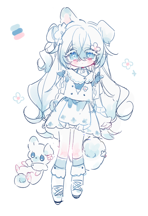 낙서캐디 갱얼쥐