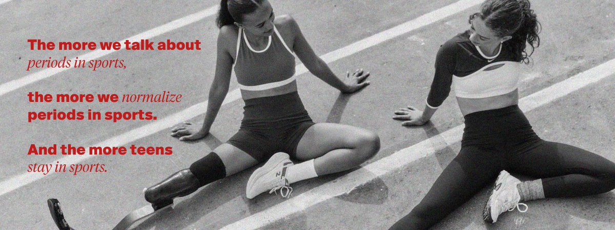 Amazing ad campaign by Knix offering to pay athletes to talk about their periods #SportYourPeriod

I love seeing companies find innovative solutions to match their business needs with social change 🙌
knix.com/campaign/sport…

Watch the first ad here: youtube.com/watch?v=ugjmXF…
