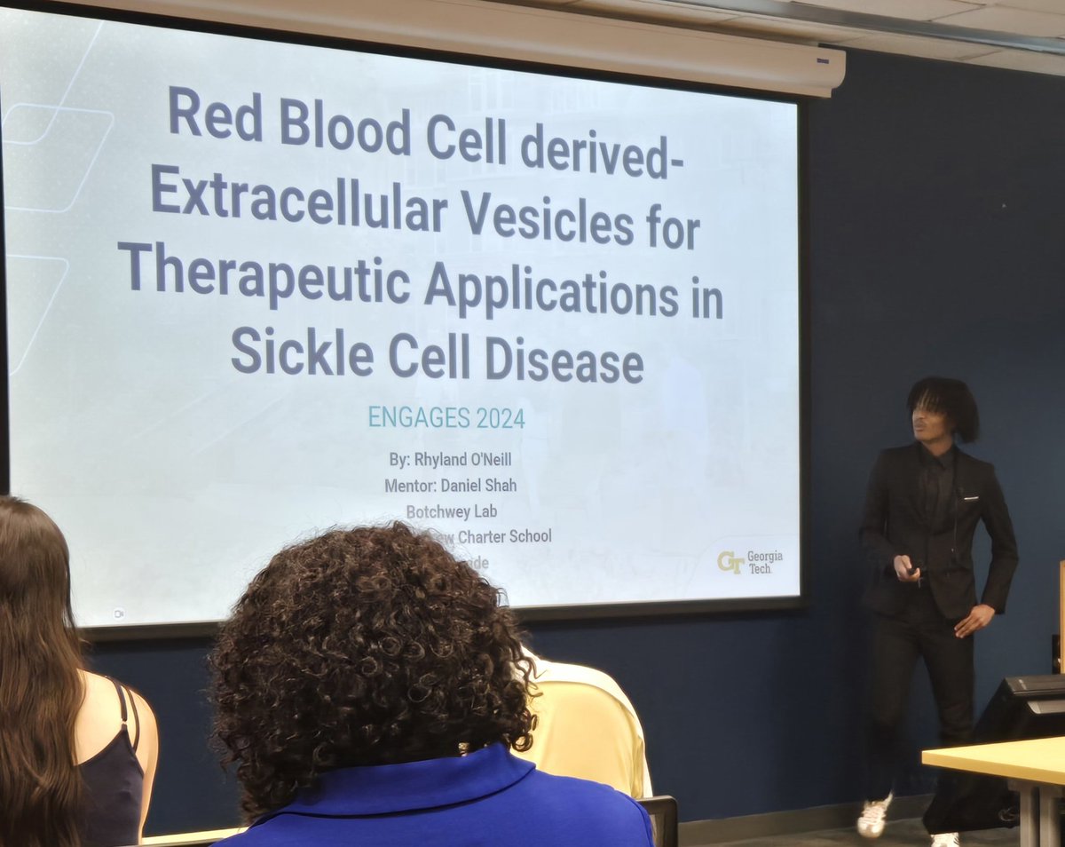 DrPlattLab's tweet image. My heart is FULL and the future is BRIGHT! Back @GeorgiaTech for #projectENGAGES summer finale to see my ENGAGES grandson, (my former superstar scholar Kendreze now a PhD student mentoring his own ENGAGES scholar) 🤯. 12 years in from when Bob Nerem and I began. Let&apos;s goooo!