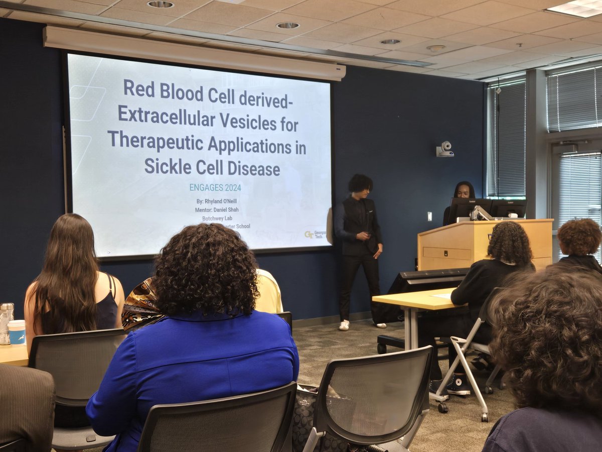 DrPlattLab's tweet image. My heart is FULL and the future is BRIGHT! Back @GeorgiaTech for #projectENGAGES summer finale to see my ENGAGES grandson, (my former superstar scholar Kendreze now a PhD student mentoring his own ENGAGES scholar) 🤯. 12 years in from when Bob Nerem and I began. Let&apos;s goooo!