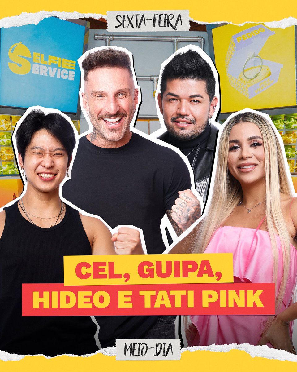 Tatypinkoff's tweet photo. Estamos AO VIVO no programa Selfie Service. O entretenimento está garantido comigo, Guipa, Hideo e Cel.

Vamos acompanhar, bbs! 😜

https://t.co/FHUQZOCqV1 https://t.co/sDhwDH4OeK