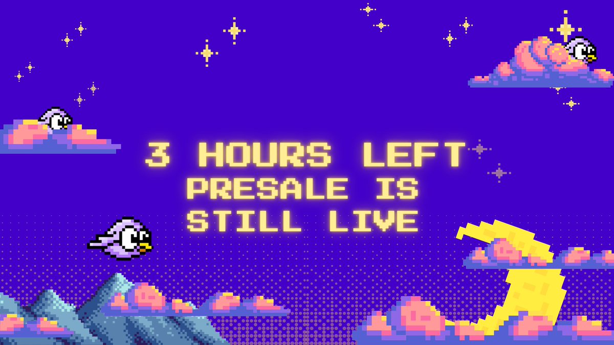 SolyBird's tweet photo. 3 HOURS LEFT 

3 LIVE TG CALLS RN 

DON'T MISS OUT

YOU WILL REGRET IT

TG:https://t.co/3b0DApqnLp
#Presale #presales #Solana #SolanaProjects #SOL $SOL https://t.co/sfa23eLzSb